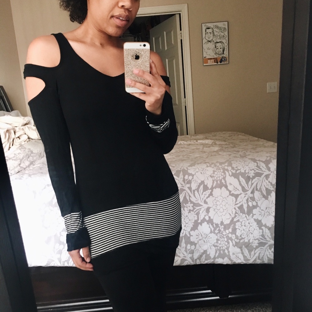 ◾️▫️Black and white shirt/dress!◾️▫️